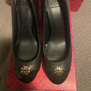 Tory Burch Jolie Closed Toe Wedge.  Brand new with box!